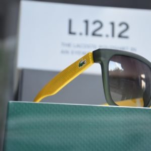 Lacoste Yellow Black Sunglasses